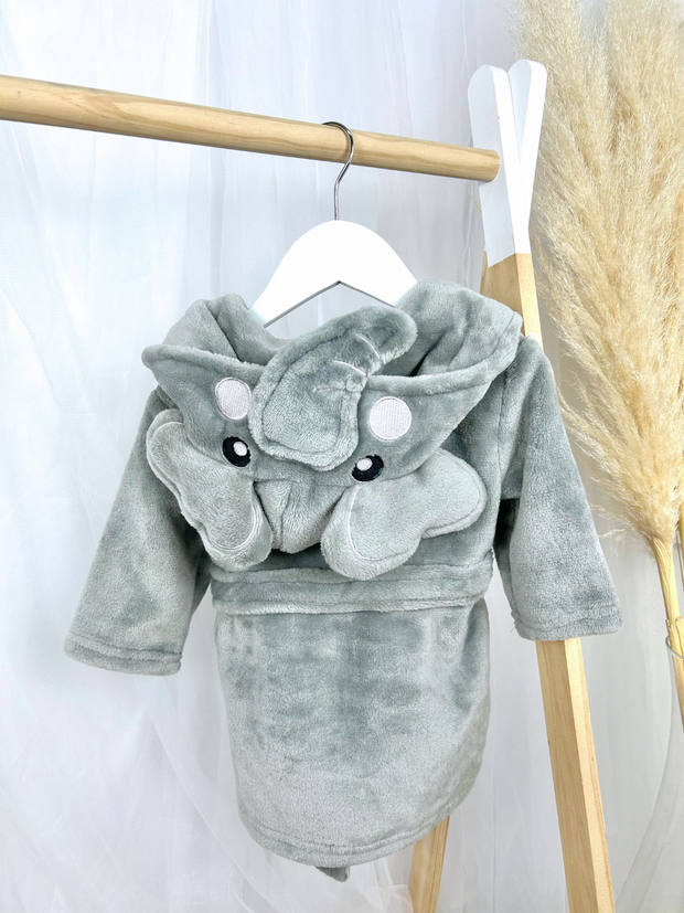 Unisex Elephant Dressing Gown