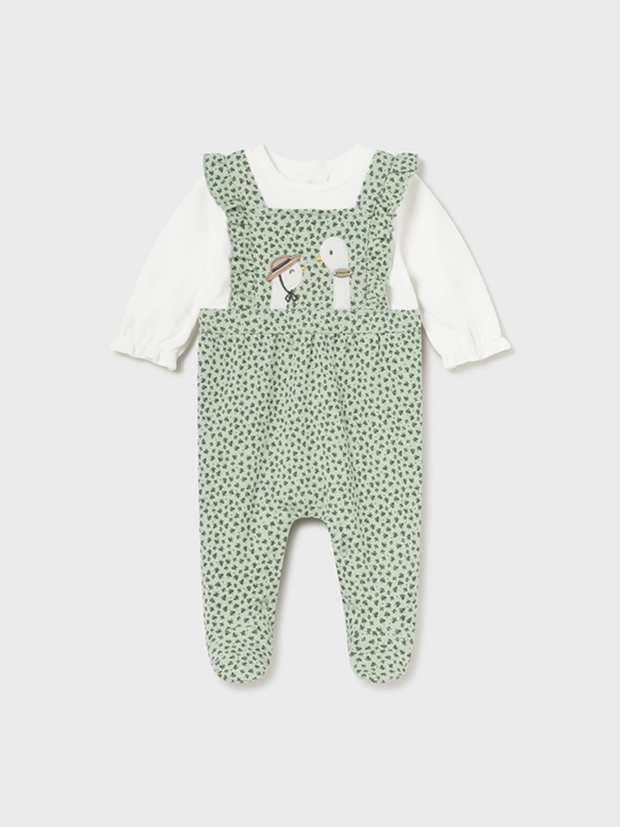 Mayoral Baby Girl Duck Dungaree Outfit - 2 Colours