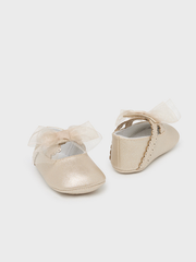 Mayoral Baby Girl Mary Jane Shoes - Champagne