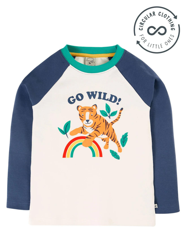 Frugi Organic Cotton Tamar Raigan Top - Go Wild