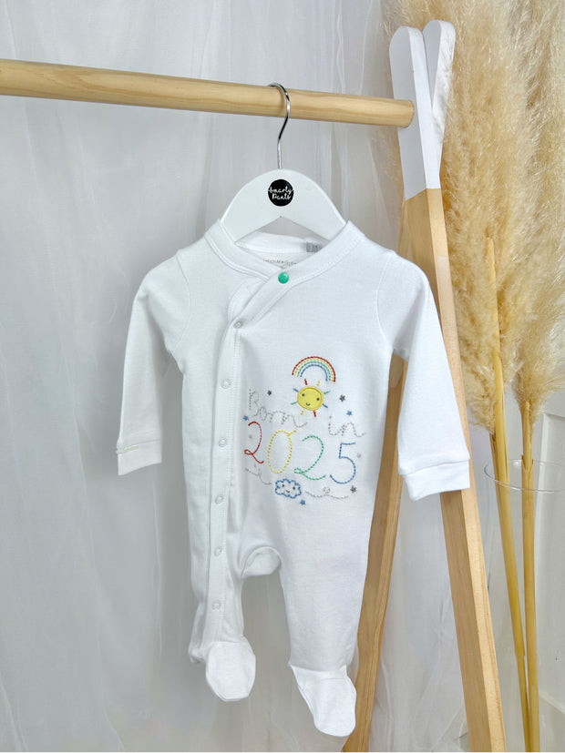 Unisex 'Born In 2025' Babygrow