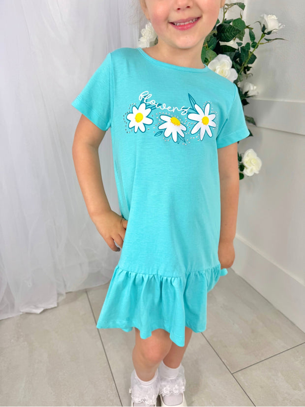 iDo Junior Girl 'Daisy' Flowers Dress