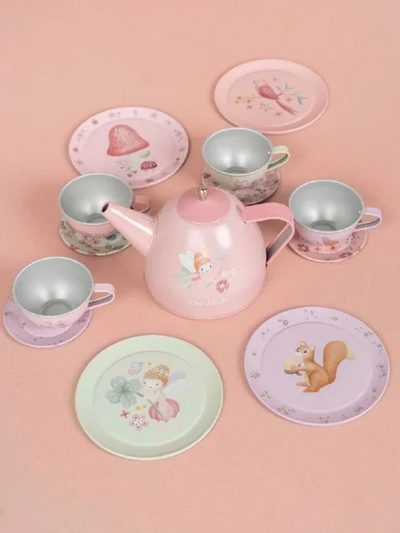 Little Dutch Fairy Garden Tea Set - 13 Pieces