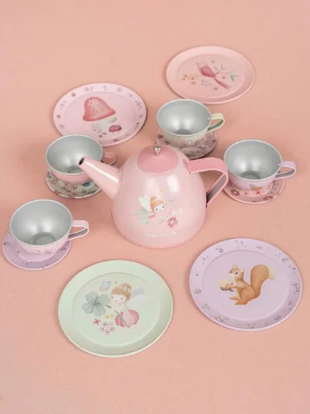 Little Dutch Fairy Garden Tea Set - 13 Pieces