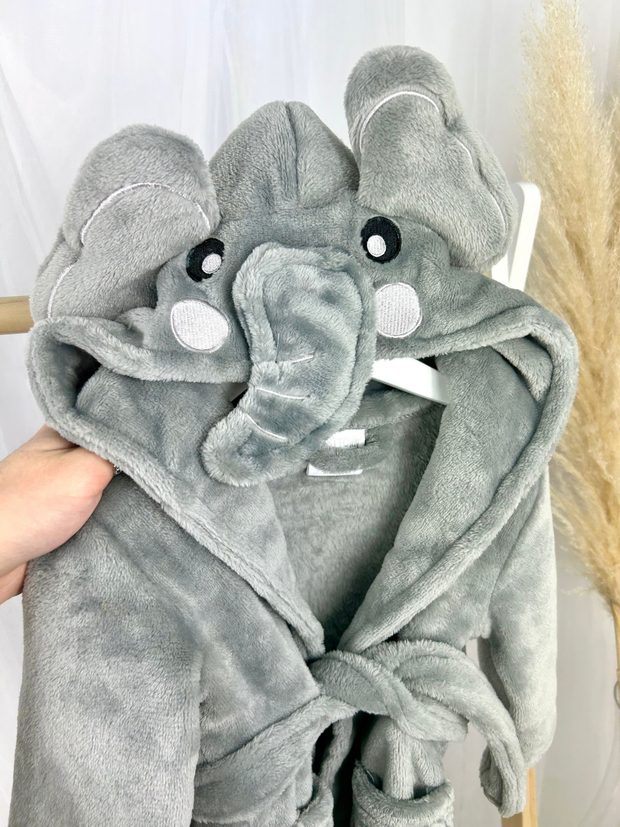 Unisex Elephant Dressing Gown