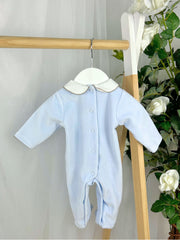 Deolinda Boys Blue Bear  Babygrow (0M-6M)