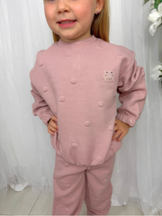 Mayoral Toddler Girl Pink Padded Tracksuit (12M-4Y)