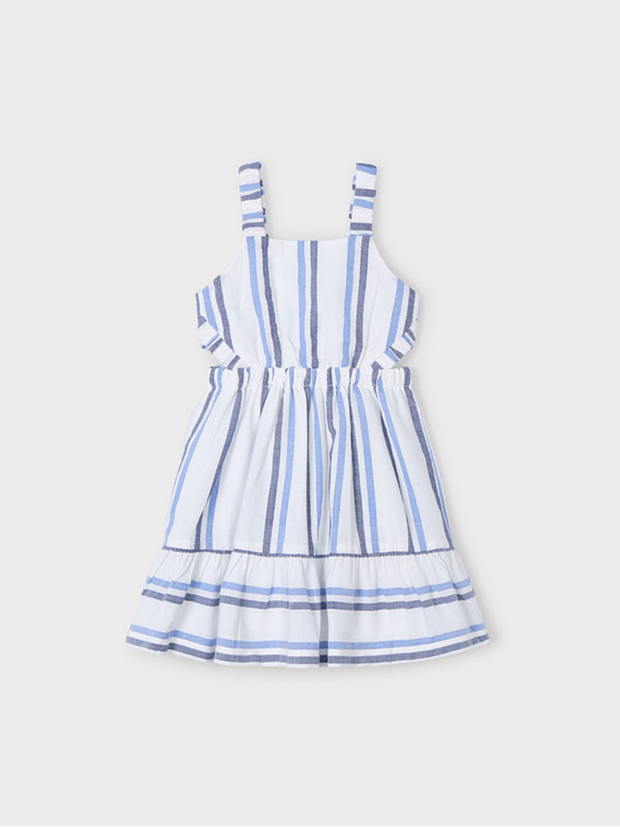 Mayoral Junior Girl Striped Summer Dress