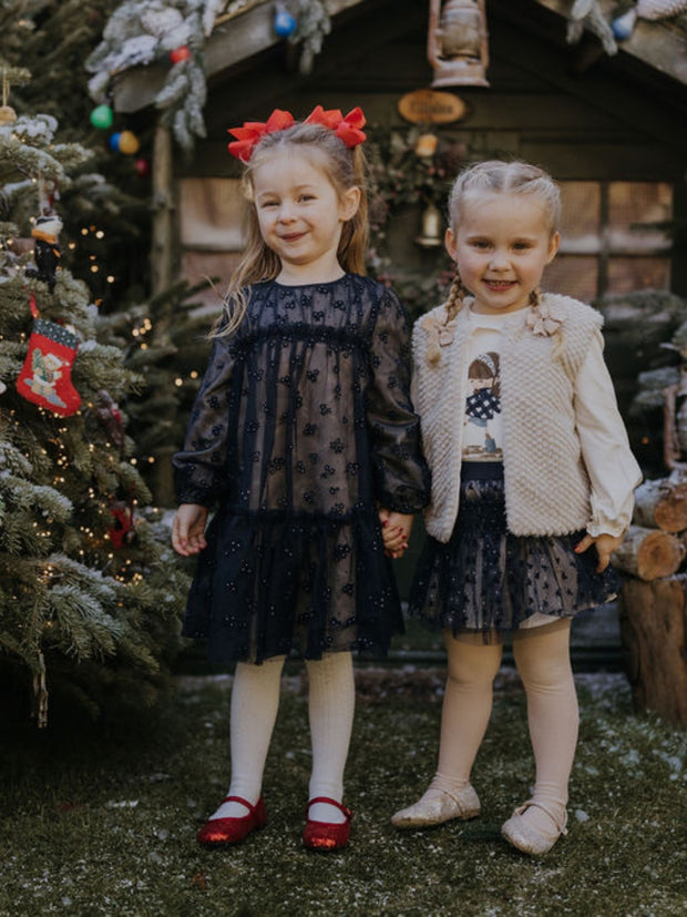 Mayoral Toddler Girl Navy Tulle Skirt (12M-4Y)