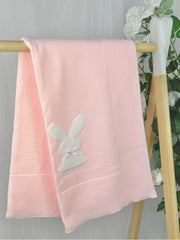Pex Pink Bunny Blanket