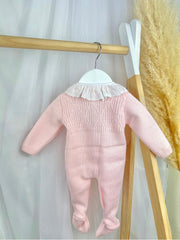 Baby Girl 'Melody' Pink Knitted Babyrow