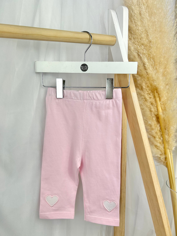 Deolinda Toddler Girl 'Lina' Heart Legging Set