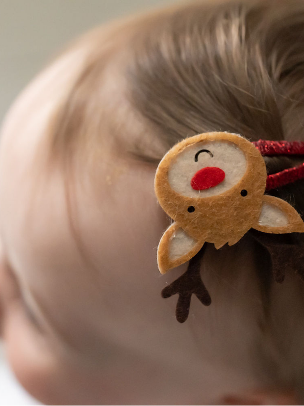 Ziggle Christmas Hair Clip Set