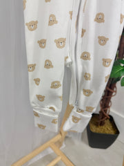 Pex Unisex Teddy Zip Babygrow (0M - 9M)