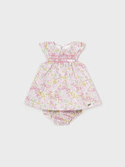 Mayoral Baby Girl Floral Dress - 3 Colours