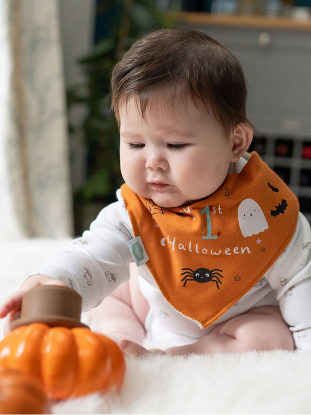 Ziggle 'My 1st Halloween' Dribble Bib