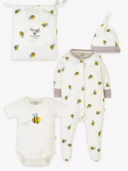 Frugi Buzzy Bee Gift Set 3 Pieces