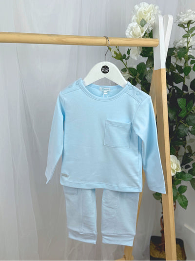 Mintini Boys Blue Jumper & Joggers Set (12M-2Y)
