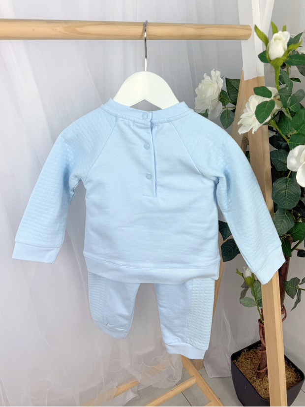 Mintini Boys Blue Jumper & Joggers Set (12M-5Y)