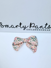 Calamaro Pastels Floral Bow