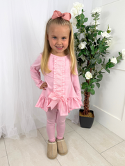 Girls 'Bonnie' Legging Set (12M - 8Y) - Pink