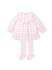 Tutto Piccolo Baby Girl Check Dress & Tights