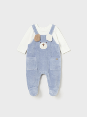 Mayoral Baby Boy Puppy Dungaree Babygrow - 2 Colours