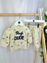 Name It Baby Boy 'Tiny Dude' Tracksuit - 2 Colours