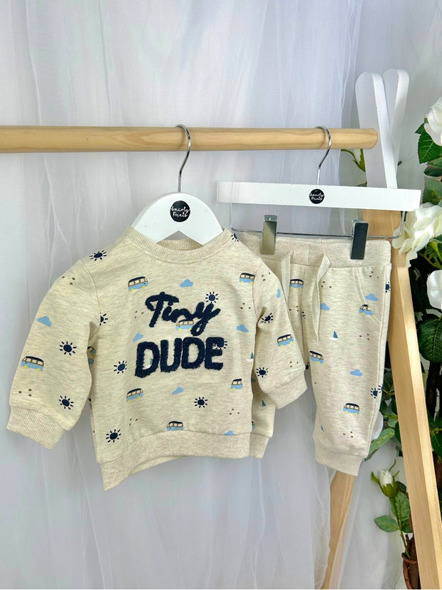 Name It Baby Boy 'Tiny Dude' Tracksuit - 2 Colours
