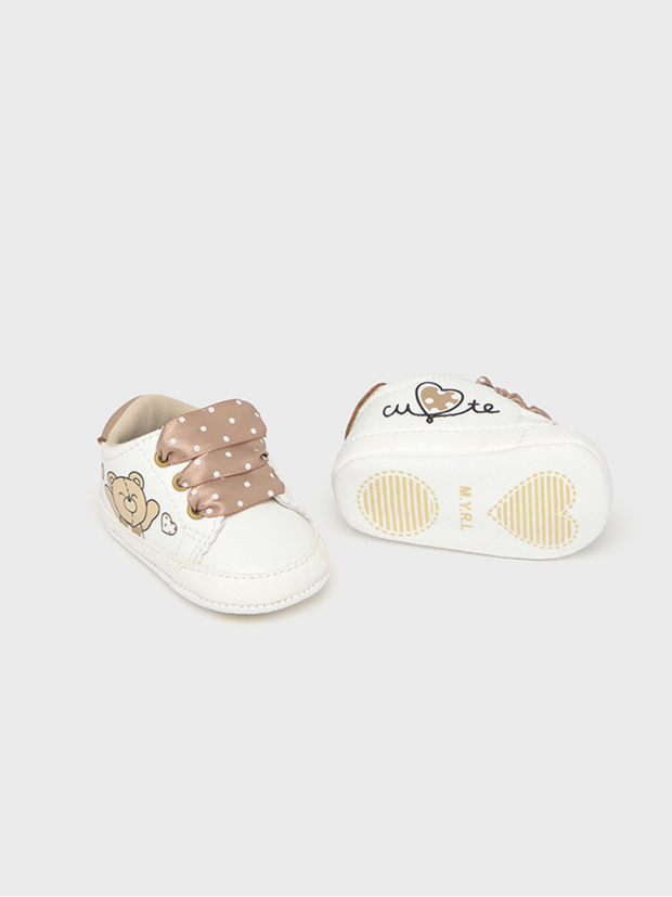 Mayoral Baby Girl Teddy Trainers - 2 Colours