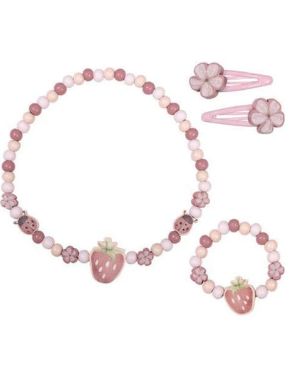 Little Dutch Wooden Jewellery Set - Strawberry