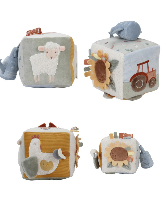 Little Dutch Soft Activity Cube - Little Farm