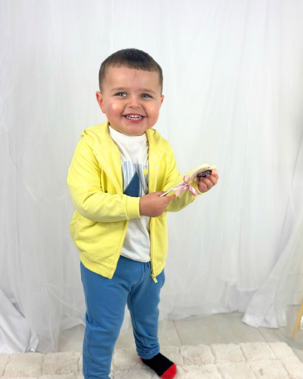 Mayoral Toddler Boy Blue & Yellow Sailor Tracksuit