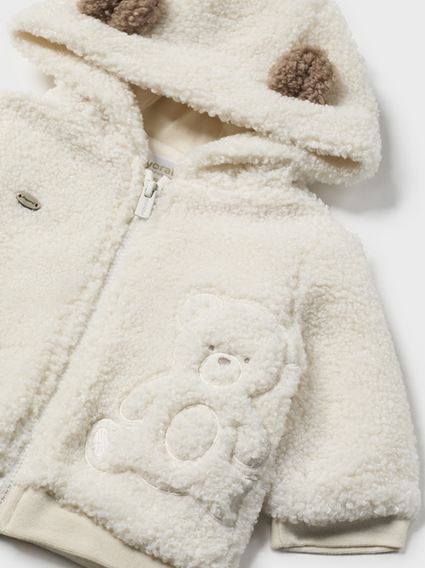 Mayoral Unisex Teddy Zip Up Sweater