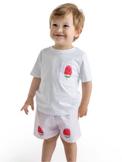 Meia Pata Watermelon White T-Shirt