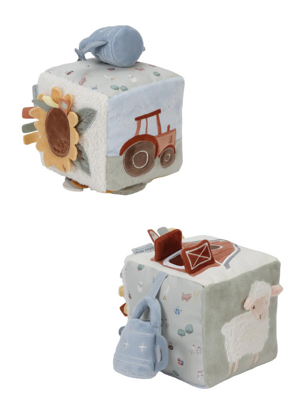 Little Dutch Soft Activity Cube - Little Farm