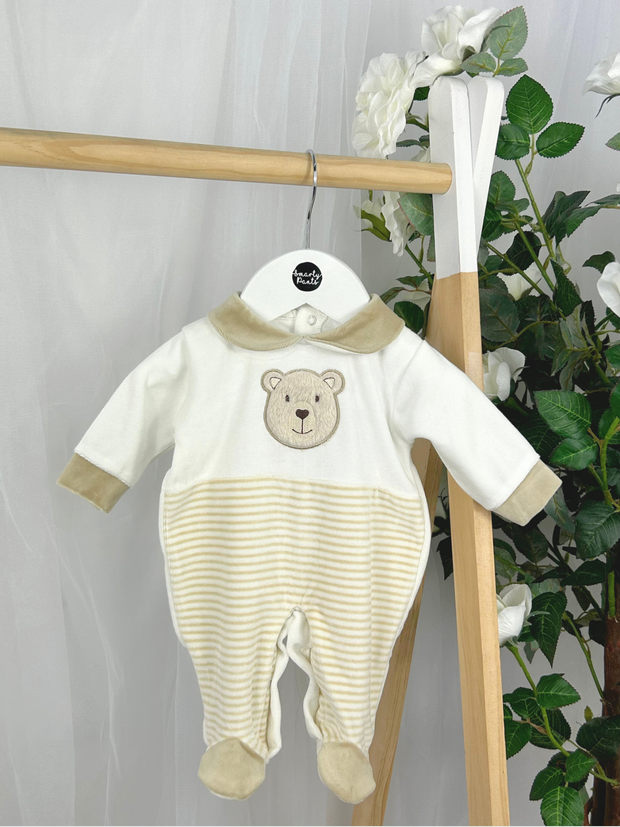 Pex Baby Boy Neutral Bear Babygrow (NB - 9M)