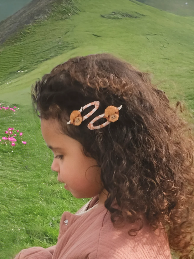Rockahula Hettie Highland Cow Clips
