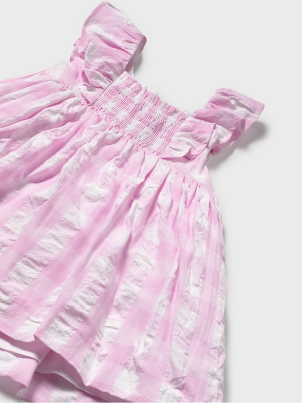 Mayoral Toddler Girl Pink Gingham Dress