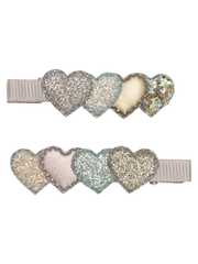 Mimi & Lula Layered Heart Clips