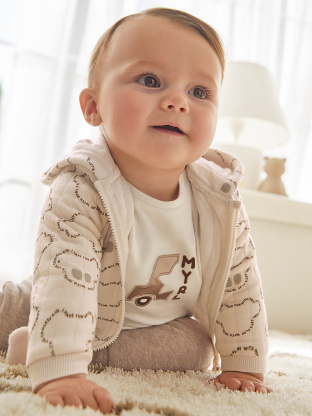 Mayoral Baby Boy Neutral Tracksuit