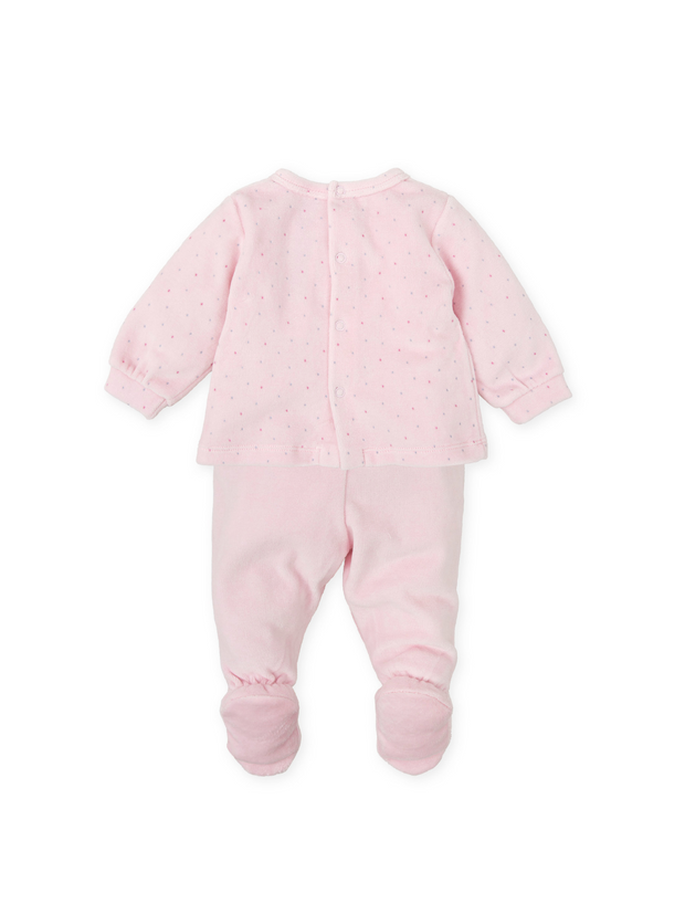 Tutto Piccolo Baby Girl Elephant Two Piece Set