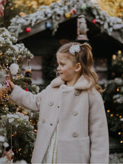 Mayoral Junior Girl Cream Knitted Jacket (3Y-8Y)