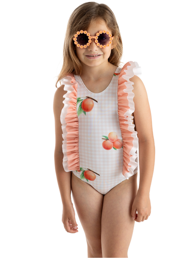 Meia Pata Peaches Amalfi Frill Swimsuit