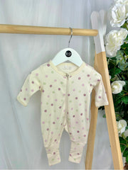 Name It Baby Girl 2 Pack Babygrows - Balloon & Polkadot