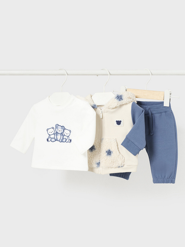 Mayoral Baby Boy Teddy Tracksuit Set - 2 Colours