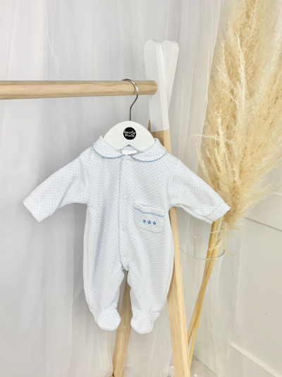 Jasper Blue Star Babygrow