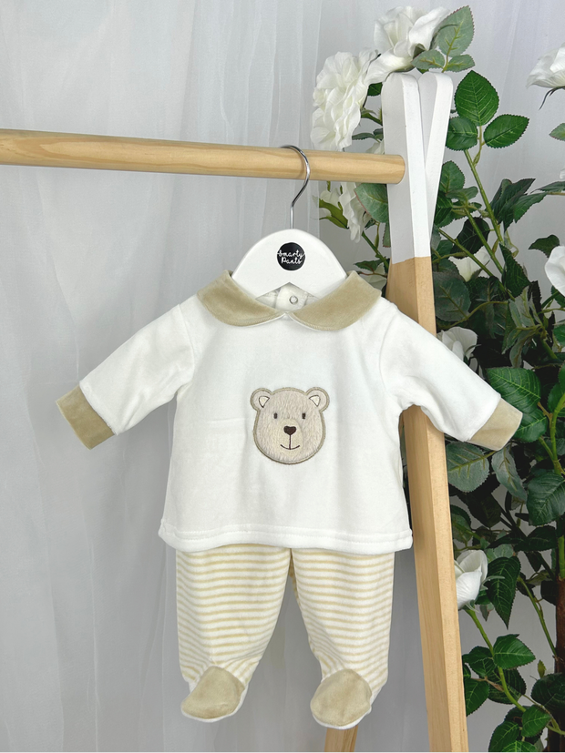 Pex Baby Boy Neutral Bear Outfit Set (NB - 9M)