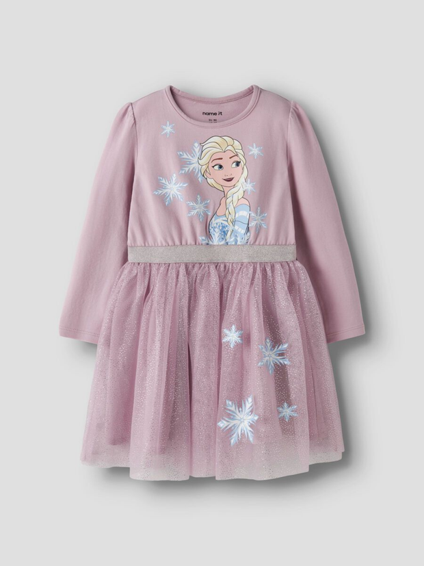 Name It Girls Lilac Elsa Dress (18M- 8Y)
