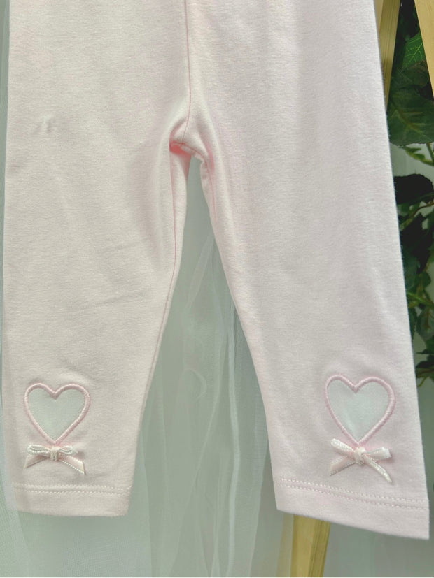 Deolinda Girl Pink Legging Set (6M-4Y)